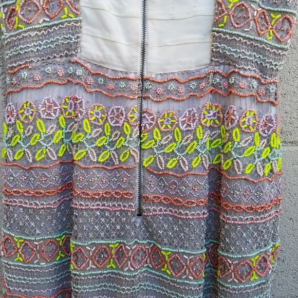 Alice + Olivia | Amina Beaded Dress Size 2 - Picture 11 of 17